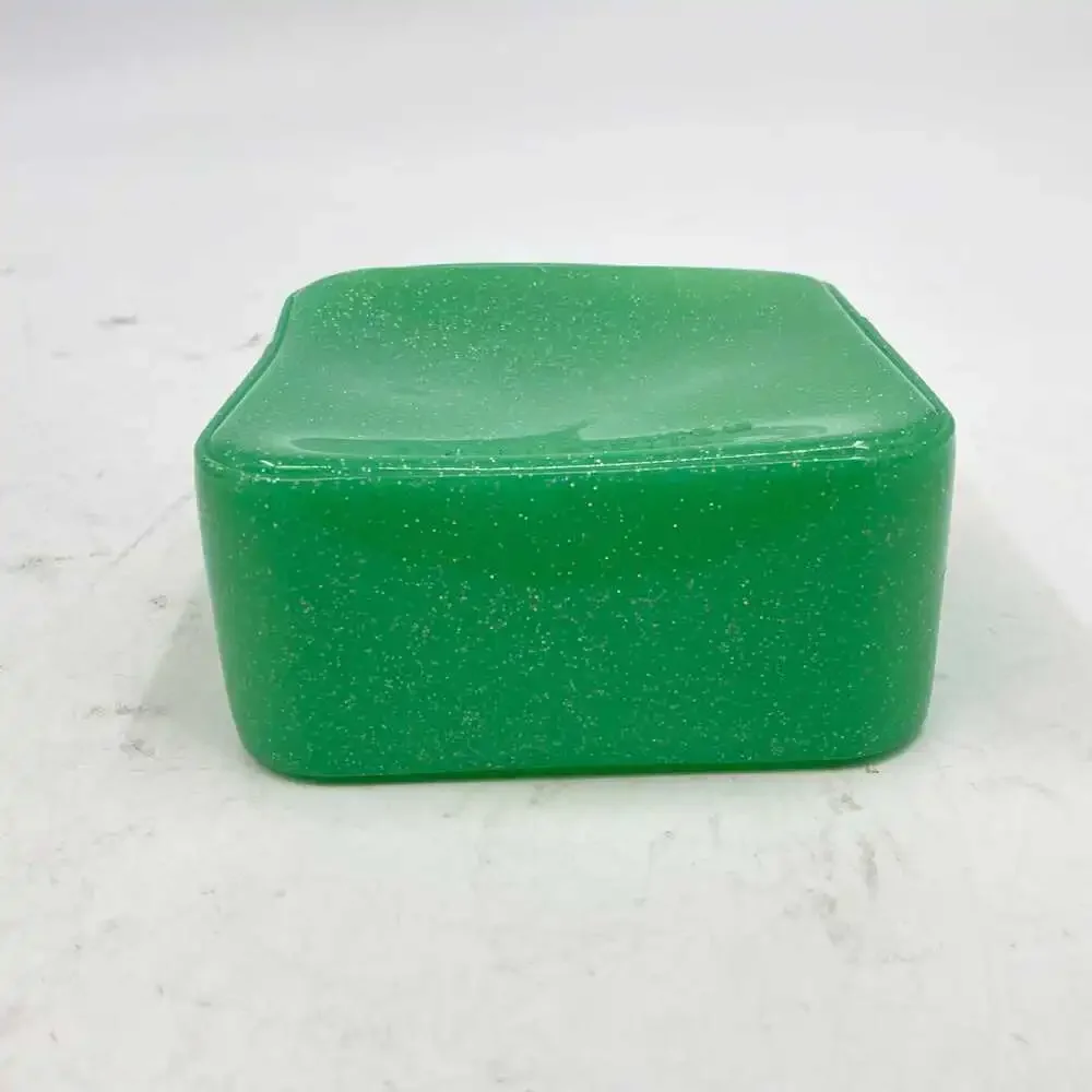 Stoney Clover Lane Jelly Zip Pouch Green Rubber Clutch | OS Regular